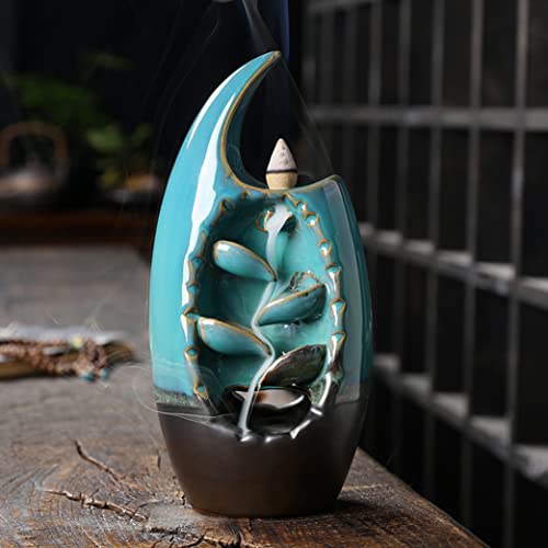 Brûleur d'encens backflow cascade pour un salon zen et relaxant - 4