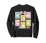 Back To School Teacher Silly Goose Coquette Bow Stamps Sweatshirt