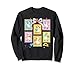 Back To School Teacher Silly Goose Coquette Bow Stamps Sweatshirt