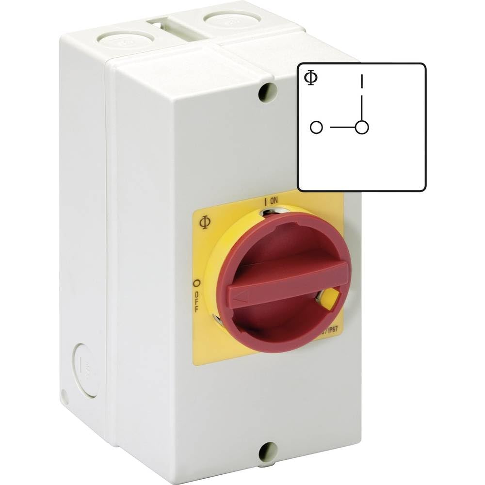 Kraus & Naimer Not-Ausschalter KG10 T203/40 KS51V 20A 5,5kW 3pol.