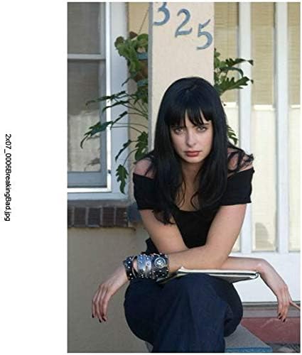 Krysten Ritter sentado en el porche (Breaking Bad temporada 2 - Jane Margolis) - 8 pulgadas x 10 pulgadas Fotógrafo de artista y actor en color