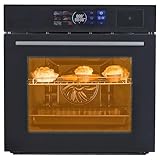 24 in Built-in Steam Oven,70 L Smart Wall Oven with LED Display,1°C Precision,Air Fry,Energy Saving