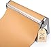 Wrapping Paper Roll Cutter - Holder & Dispenser for Butcher Freezer Craft Paper Rolls 24" - Non-Slip Cutting Tool with Serrated Blade for Christmas Gift Wrap - Wall Mount or Tabletop