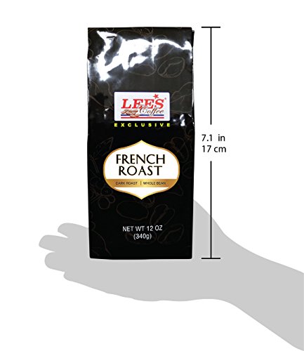 Café en grano French Roast Lee's Coffee 12 oz miniatura 2