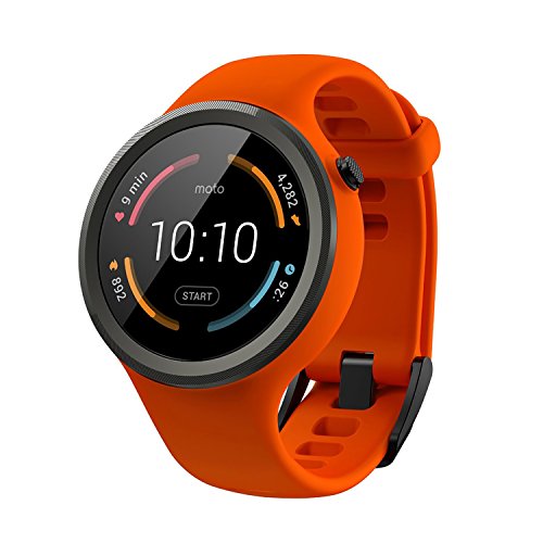 Motorola Moto 360 Sport - 42mm, Flame