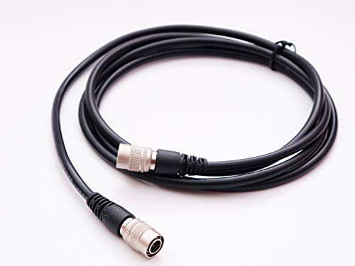 Cable de alimentación de 4 pines macho a macho de 4,8 pies para batería Trimble 3600 2