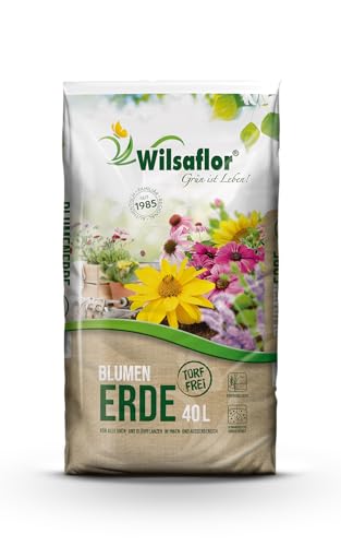 JSM - Wilsaflor® Torffreie Blumenerde 40 L