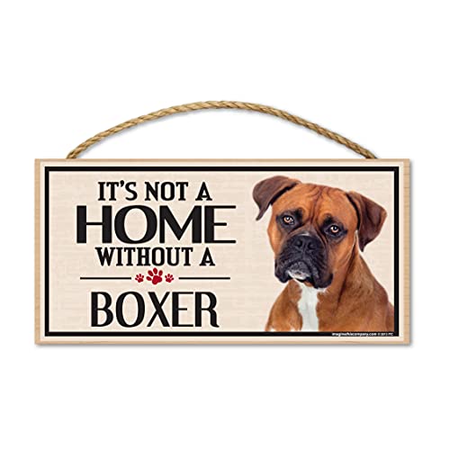 Image of Imagine This Wood Sign for Boxer Dog Breeds
