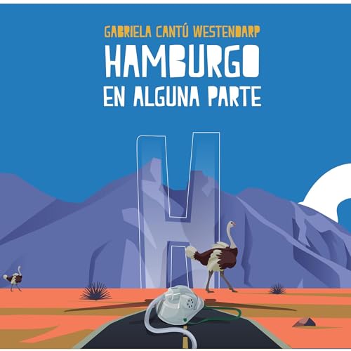 Diseño de la portada del título Hamburgo en alguna parte [Hamburg Somewhere]