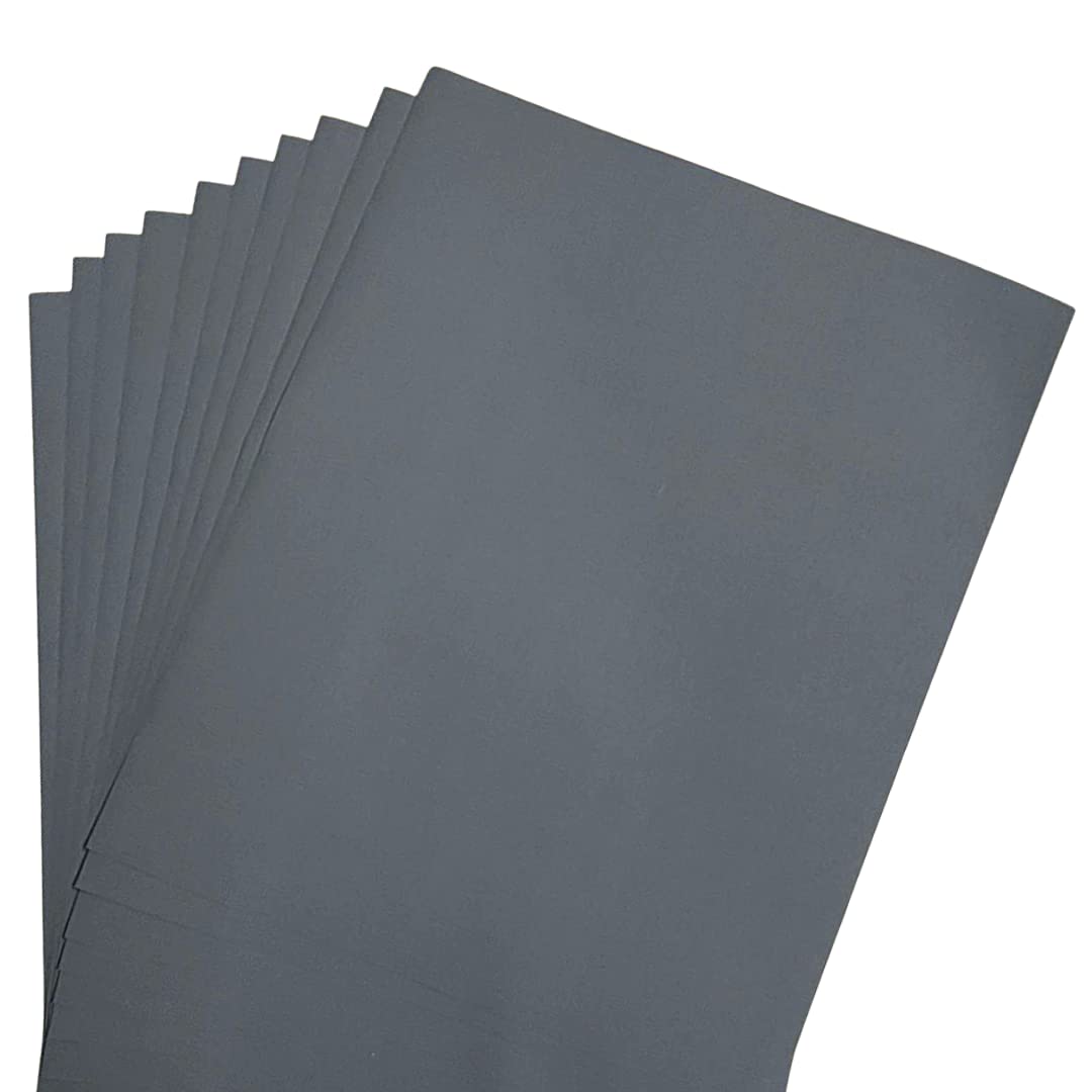 CZ Sandpaper Grit Size 1000 (10 Sheets - 9 x 11 Inch) of Waterproof Latex Silicon Carbide Abrasive Paper for wet and dry sanding of metal,wood sanding and Polishing (B09ZRZYR61) Amazon Price History, Amazon Price Tracker