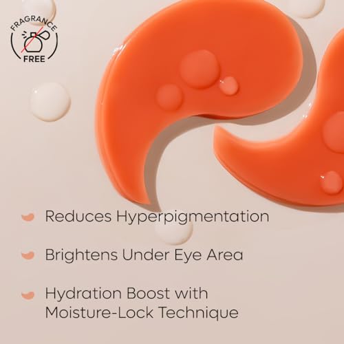 mCaffeine Cooling Under Eye Patches for Brightness | Reduces Pigmentation with 4% Niacinamide & Kombucha Tea | Under Eye Patch Mask | Instantly... - Image 3