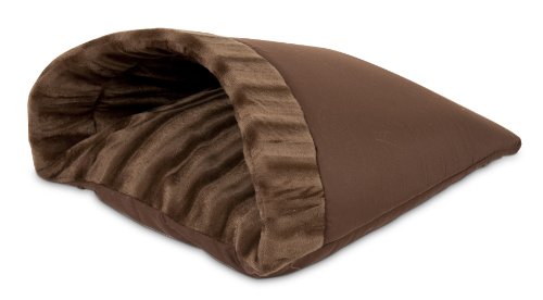 Aspen Pet Kitty Cave, 16-Inch By 19-Inch, Chocolate Brown #TOP1