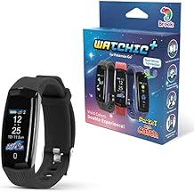 Brook Pocket Auto Catch Watchic Plus - Dual Accounts Auto Catcher, IPX7 Waterproof, 0.96 inch Color Display, for Pocket Monster go Catcher Accessory Black