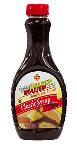 Carbon's Golden Malted Classic Pancake Syrup, 12 Ounce (Pack of 2)