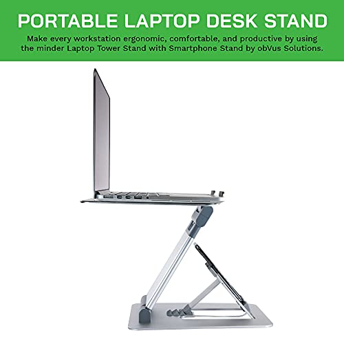 obVus Solutions minder 2.0 HeightAdjustable Laptop Stand with