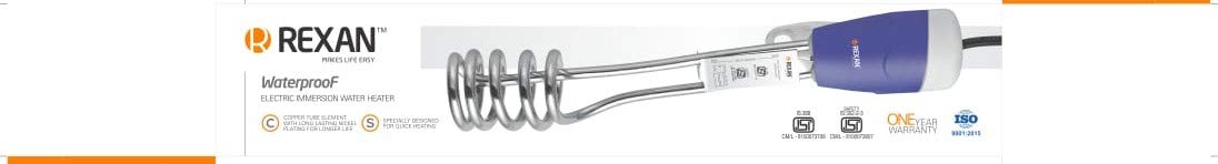 Rexan Waterproof Electric Immersion Water Heater : Amazon.in: Home u0026 Kitchen