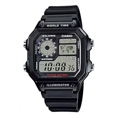 Casio Orologio Uomo AE-1200WH-1AVEF
