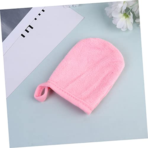 Beavorty 3 Pçs Esponja De Pó De Maquiagem Microfibra Toalha Facial Luva De Esfoliação Corporal Pano