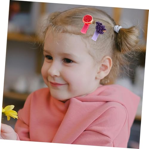 Clip à cheveux de fruits en boîte de 36 pièces, le cadeau idéal pour coiffure et mèches épaisses