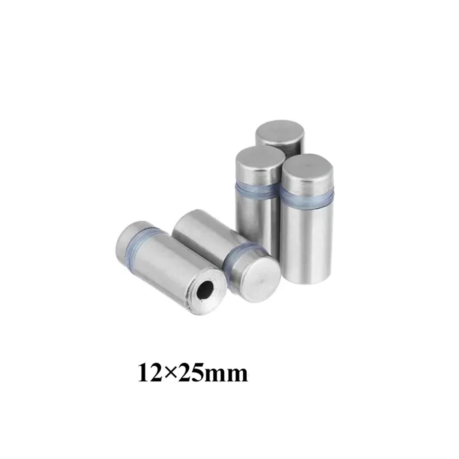 Mocowania dystansowe, śruby dystansowe Stal nierdzewna Srebrny Wiele rozmiarów 30 szt(12x25mm)