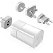 Produktbild Innergie PowerGear ICE 65, 65 Watt Reiseladegerät mit 4 austauschbaren Steckern (AU, US, EU, UK) sowie zusätzliche Adapter-Anschlüsse, weiß