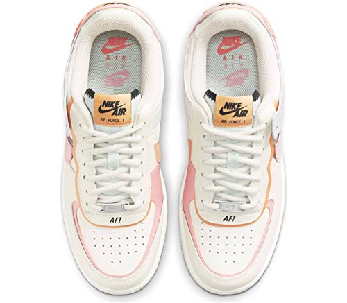 Nike Afi Shadow White Pink Orange Wms Sz 7 Ci0919 111 #TOP3