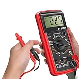 1pc DT9205A-1 Digital Multimeter Profesional Voltage Current Meter Test Capacitance Resistance Ohm(DT9205A Orange pro)