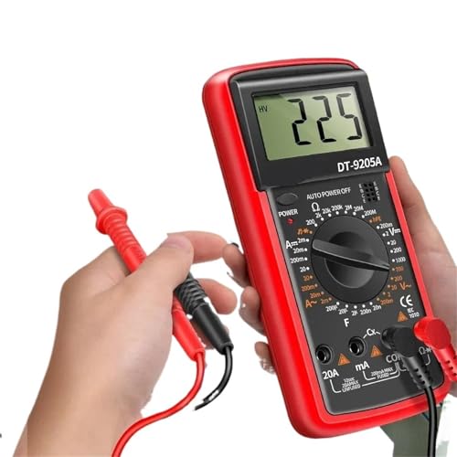 1pc DT9205A-1 Digital Multimeter Profesional Voltage Current Meter Test Capacitance Resistance Ohm(DT9205A Orange pro)