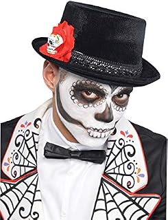 amscan 843923-55 Day of The Dead Halloween Hat, 1 Pc