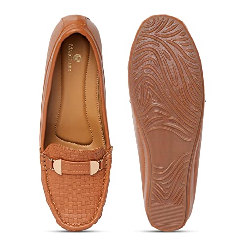 Image of Marc Loire Women Comfortable Loafer Mules Ballet Wedge Heels Footwear
