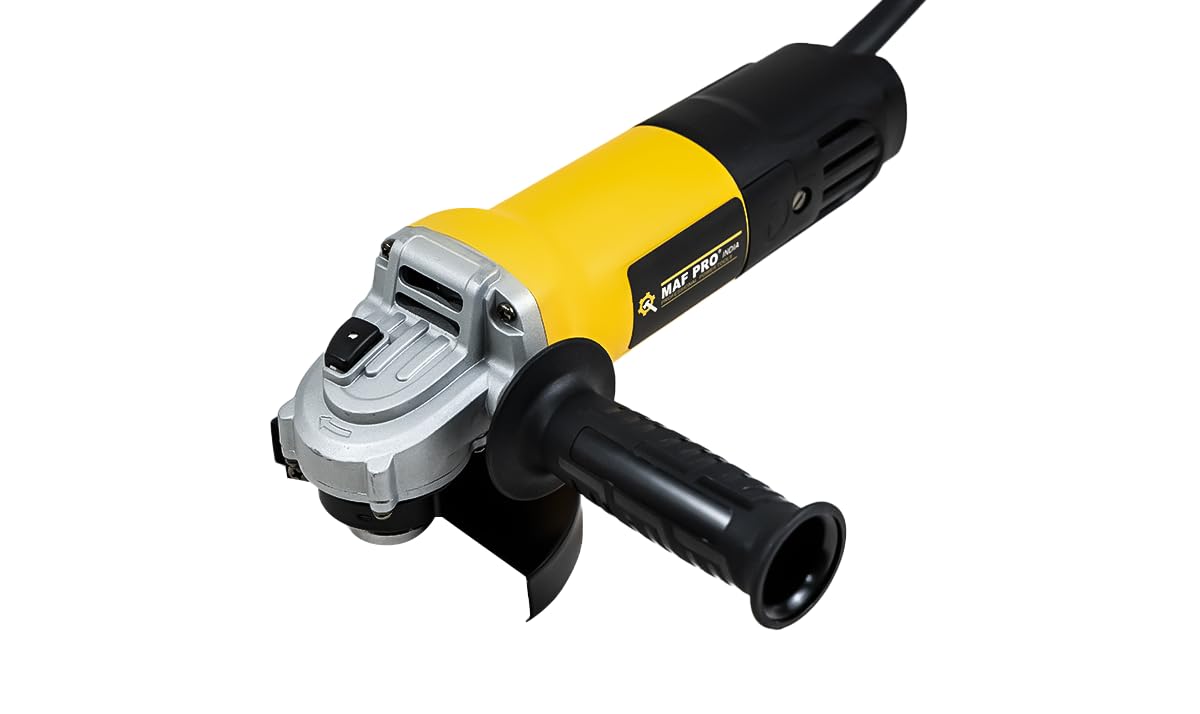 MAF PRO MPAG1050 Angle Grinder, 1050W Heavy Duty, Copper Armature, Disc Dia 100mm, Angle Grinder with 2 Position side-handle & Lock-on switch for Grinding, Polishing & Cutting for Home & DIY Use (B0CNTJQQT9) Amazon Price History, Amazon Price Tracker