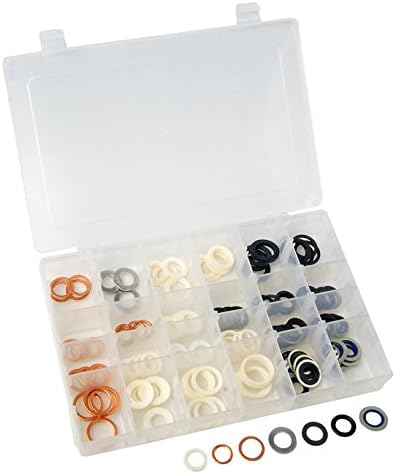 120 Pc. Oil Drain Plug Gasket Assortment