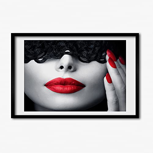 Tableau photo affiche cadre en bois moderne 60x40 pour décoration murale