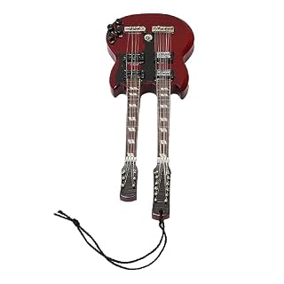 Ornement de Guitare électrique Miniature, Modèle de Guitare Miniature Réaliste Polyvalent pour la Fête d’anniversaire de Bureau (Tapez 11) - Les Beatles, Paul McCartney, John Lennon, RIngo Starr, George Harrison Ornement de Guitare électrique Miniature, Modèle de Guitare Miniature Réaliste Polyvalent pour la Fête d'anniversaire de Bureau (Tapez 11) – Image 4