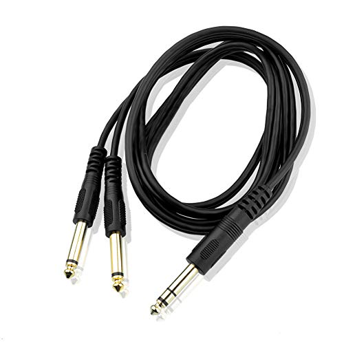 S Sienoc gitaarkabel, 1,5 m, 1/4 inch, 6,5 mm, elektrische gitaar, basgitaar, muziekinstrument, Y-kabel, gitaar… - Image 3