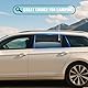 ZATOOTO Auto Sonnenschutz Seitenscheibe des VW Passat B8 Variant 2016-2022, Schützt vor Sonneneinstrahlung und UV-Strahlen, Magnetisch Befestigbar und Faltbar