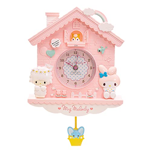 Gyh Kids Silent Kawaii Melody Wall Clock 12 Inch Cartoon Swing Creative Children Colorful Wall Clock Quartz Clock Home Decor For Living Room Girls Bedroom Classroom Office Gifts For Girls #TOP3