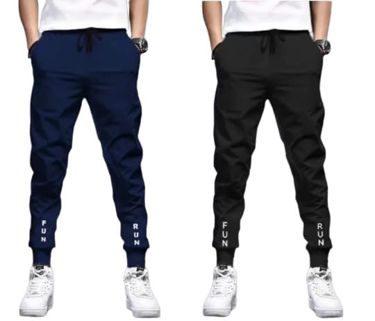 riksaw Men's Track Pant | Sweatpants for Men | Trouser,Lower, Pajama (Sports | Gym | Yoga) - Regular Fit with Two Side Zipper Pockets L19 FR-picture-28