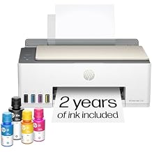 HP Smart Tank 5000 Wireless All-in-One Ink Tank Printer, Scanner, Copier with 2 Years of Ink Included, Best-for-Home, Cartr