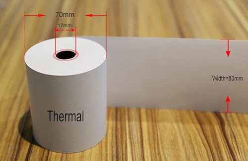 ورق فواتير حراري ( 50 رول ) 80 في 70