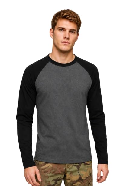 Image of FN3 Men's Regular Fit Color Block Raglan Sleeve Tshirt|| Tshirt for Men