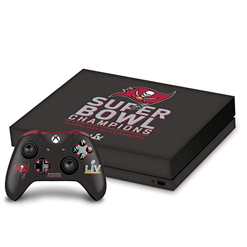 Skin Xbox One X Autocollant NFL Buccaneers Salon Gaming Soirée Match 2021