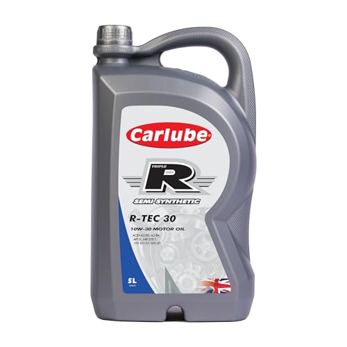 Carlube Triple R 10W-30 Aceite semisintético para motor de automóvil, 5 L