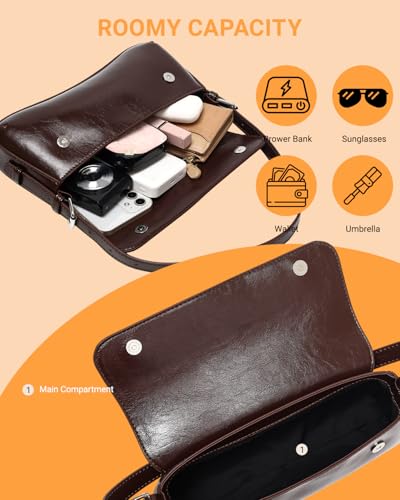 Image of Herald Small Shoulder Bag for Women, Hobo Clutch Handbag