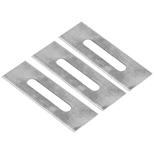 Cosiki Diver Line Cutter Blades, Incisive Edelstahl 3 Stück Hochfeste Tauchschneide Spezialklinge Korrosionsbeständig Professionell mit Aufbewahrungsbox Zum Tauchen