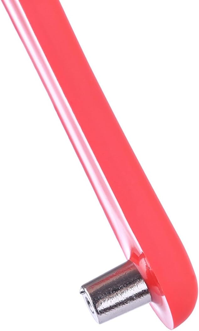 10Pcs Cabinet Knobs, Soft Rubber Cute Cartoon Dresser Handles, Silicone Double Hole Drawer Pulls with Screws for Kitchen Cabinets Cupboards Closet Wardrobe - Strip-Red