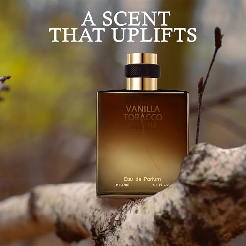Image of Men's Cologne Vanilla Tobacco Original Natural Spray Eau De Toilette,Long-Lasting Scent Perfume for Men Elegant Bottle - Great Holiday Gift, 3.4 Fl Oz /100 Ml