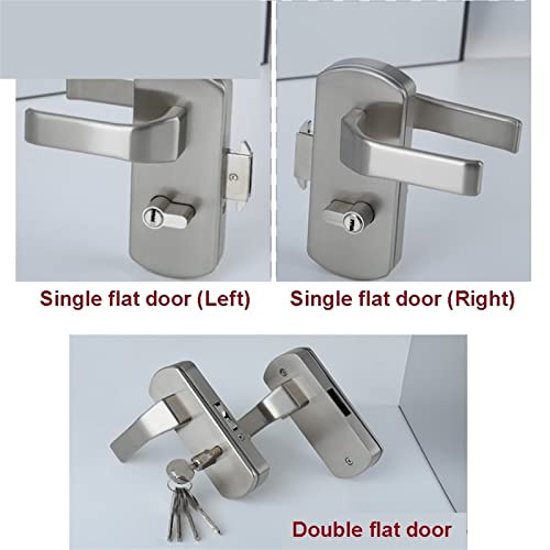 Serrure de porte MS396DD robuste pour hôtel et salle d'exposition