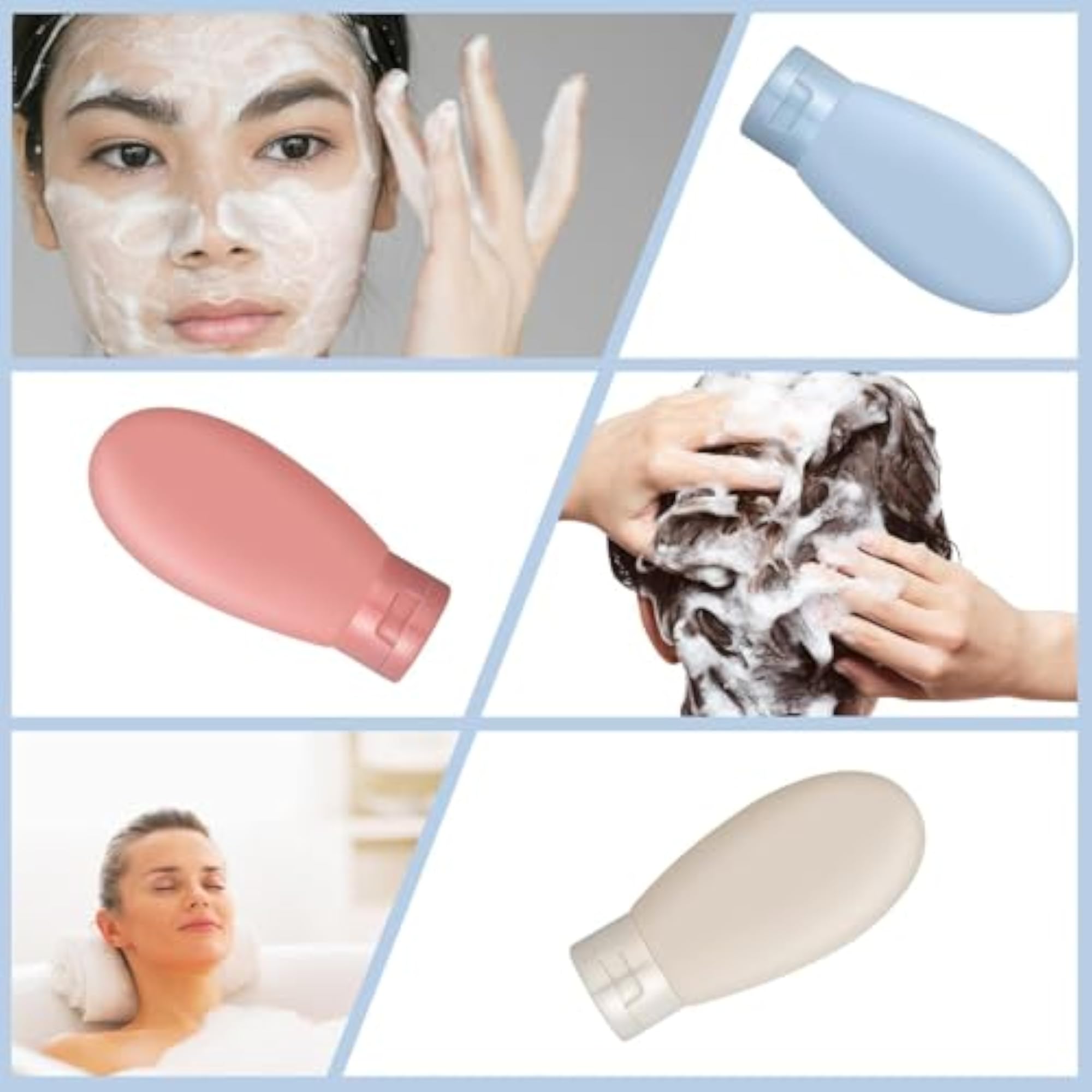 Silicone Leakproof Travel Bottle for Toiletries