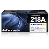 218A Toner Cartridges 4 Pack Replacement for HP 218A W2180A 3301fdw 3201dw